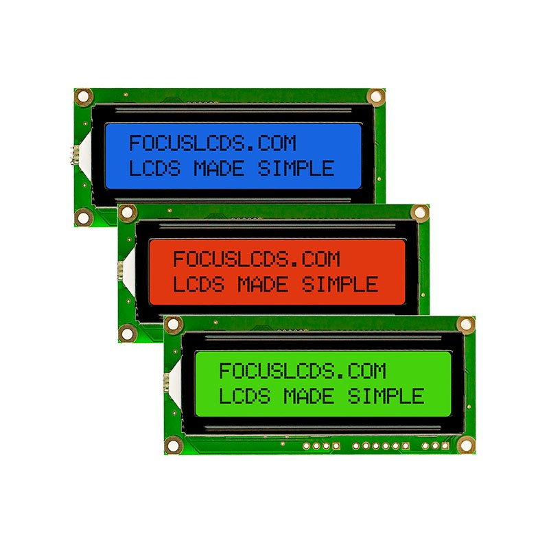 1 pcs : C162ALBFGS16WT55PAB - 16X2 FSTN GRAY CHARACTER LCD