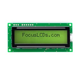 1 pcs : C162MLBSGLY6WT55XAA - 16X2 STN GRAY CHARACTER LCD
