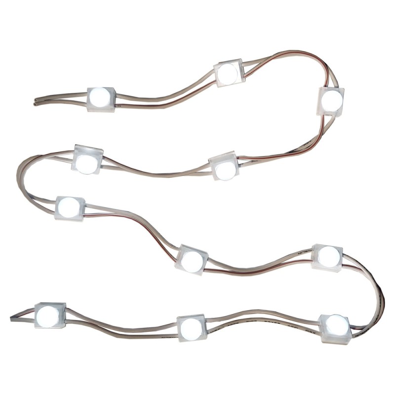 1 pcs : ZM-129-CW - 12VDC WHITE MINI LED MODULE IP67