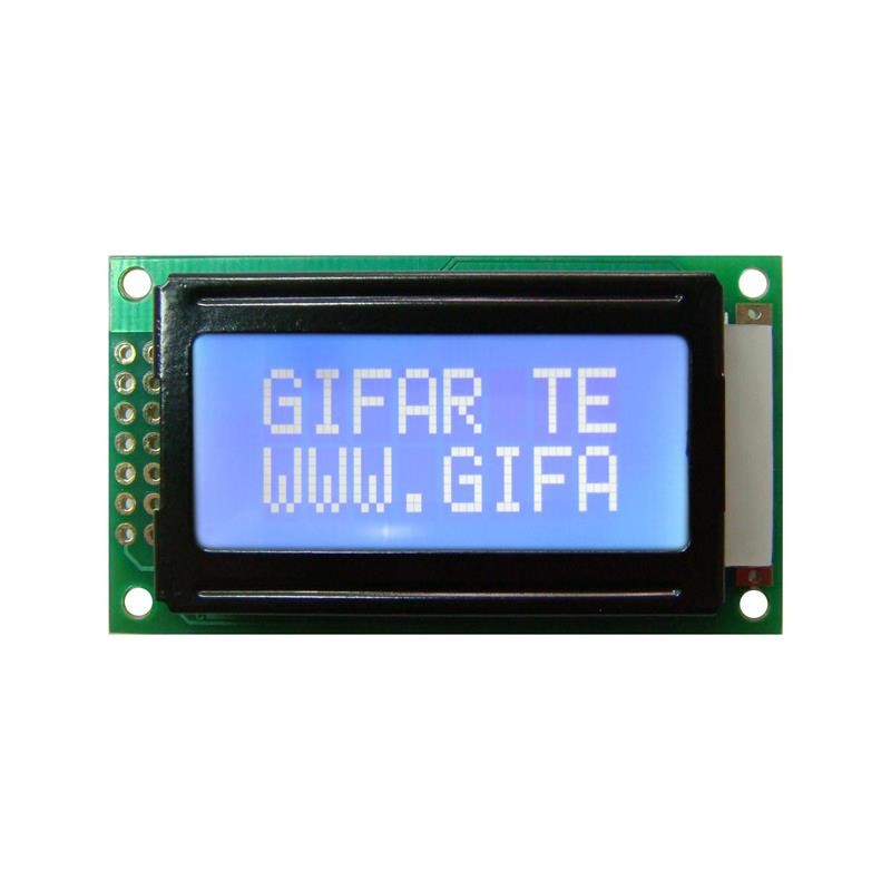 1 pcs : GFC0802B-YPOEJSA01 - 8X2STN-YYELLOW GREEN58X3201: