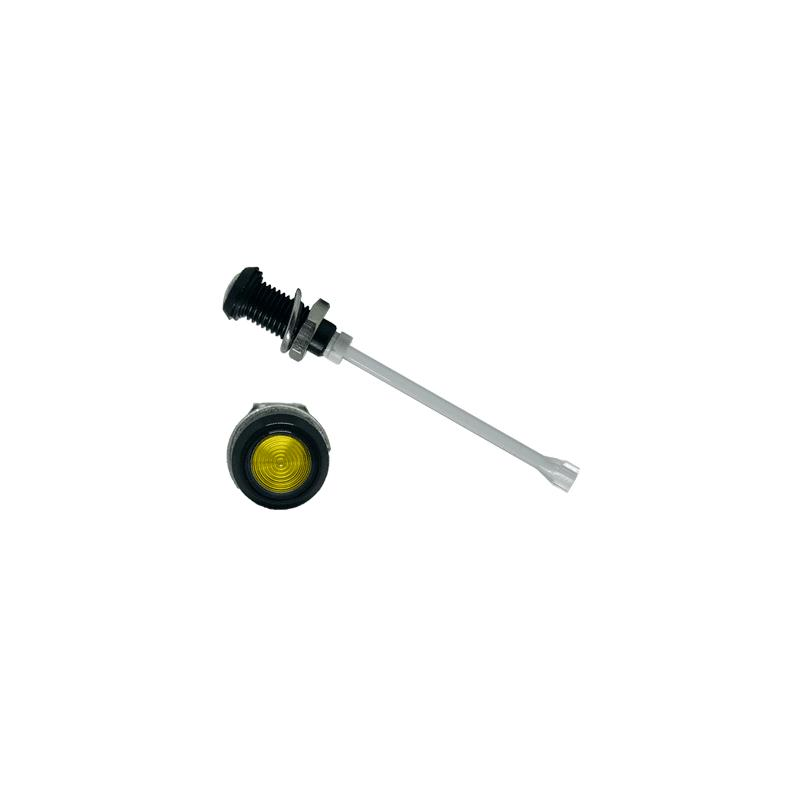 1 pcs : RHD-1910-F6PZY67PR - IP67 RIGID LIGHT PIPE, VERTICAL