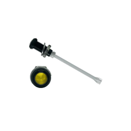 1 pcs : RHD-2160-F6PZY67PR - IP67 RIGID LIGHT PIPE, VERTICAL