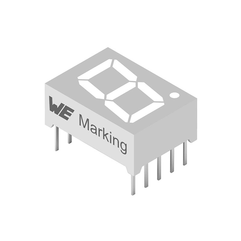 1 pcs : 157136B12801 - WL-T7DS 7 SEGMENTS DISPLAY THT S