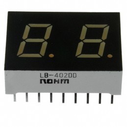 1 pcs : LB-402VD - DISPLAY 7-SEG 0.4' DBL RED 18DIP