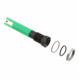 1 pcs : Q8R1BXXG12E - INDICATOR 12V 8MM RECESSED GRN