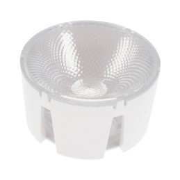 1 pcs : CP17574_YASMEEN-70-W-C-WHT - LENS CLEAR 36DEG WIDE SOCKET
