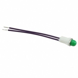 1 pcs : 1090A5-28V - INDICATOR INCAND GREEN PANEL MNT