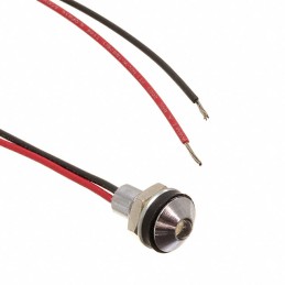 1 pcs : CD-1-8712-9909-I - PMI DIA .236' (6MM) WHITE 12V