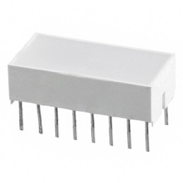 1 pcs : HLMP-2685 - LED LGT BAR RED HI EFF 8LED DIP