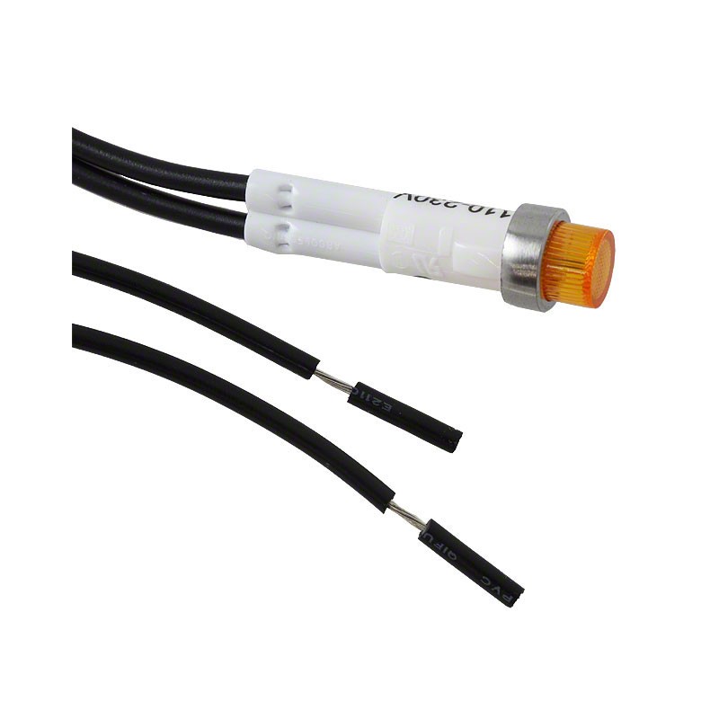 1 pcs : LE2951WL5A - LED PNL MNT 125/250V AMBER