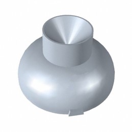 1 pcs : 10267 - LENS CLEAR ELLIPTICAL/OVAL ADH