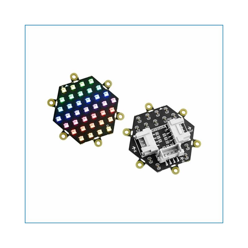 1 pcs : A045-B - NEOHEX 37 RGB LED BOARD(WS2812)
