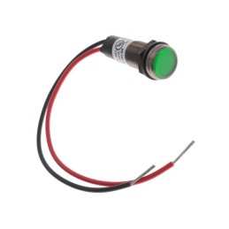 1 pcs : 6561203203F - 1/2' FLT GN 12VDC W/LEAD