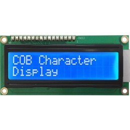 1 pcs : GFC1602K-BNFEJSP03 - 16X2STN-BWHITE80*36(IC (BON-F