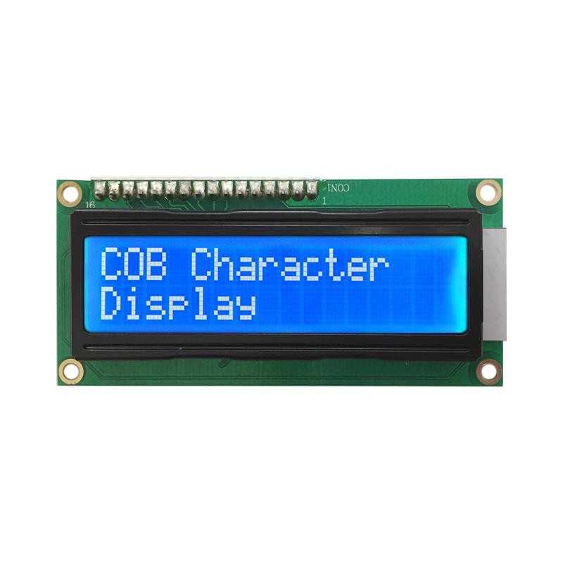 1 pcs : GFC1602K-BNFEJSP03 - 16X2STN-BWHITE80*36(IC (BON-F