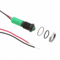 1 pcs : Q8P3BXXG24E - LED PM INDICATOR PROMINENT GRN