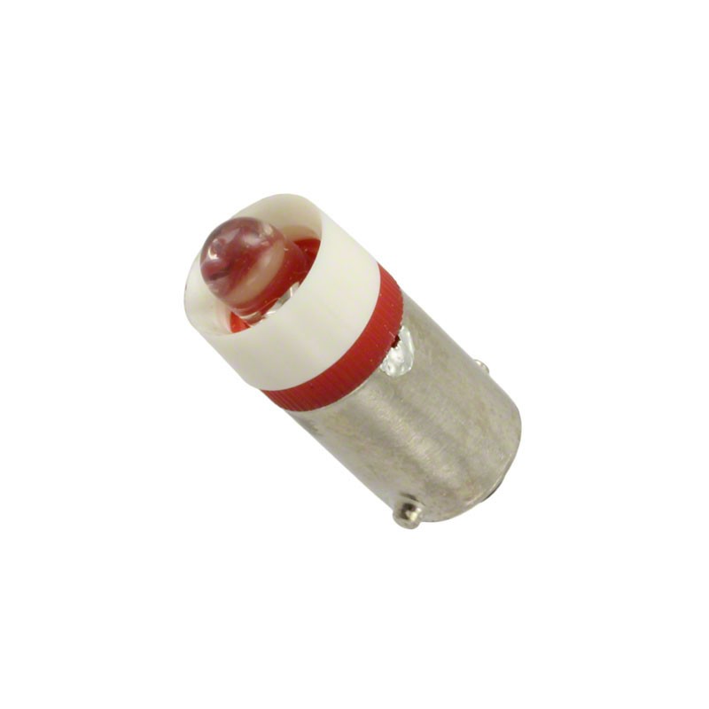 1 pcs : VC18602350 - LED T3 1/4 BAY RED 24VAC/DC