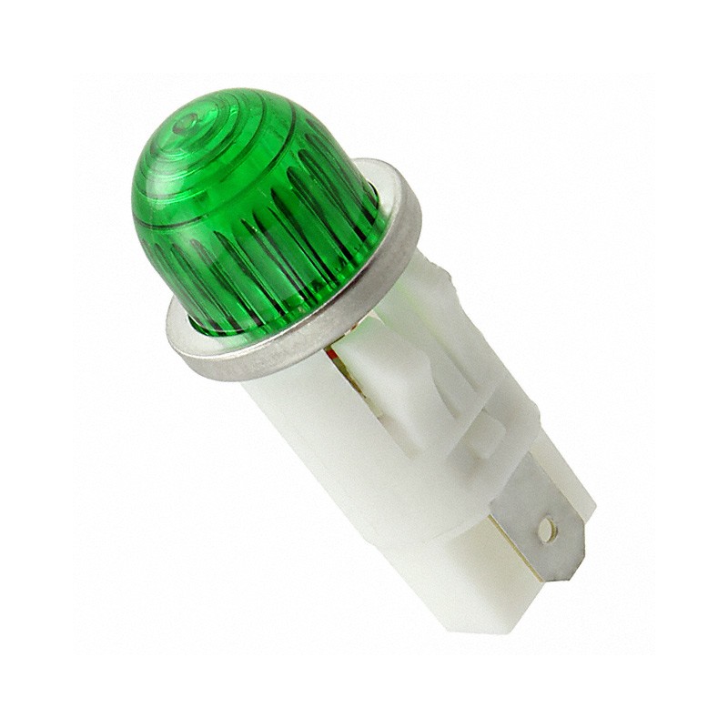 1 pcs : 1092QA5-28V - LED PMI, GREEN, HI-DOME, 28V, 3/