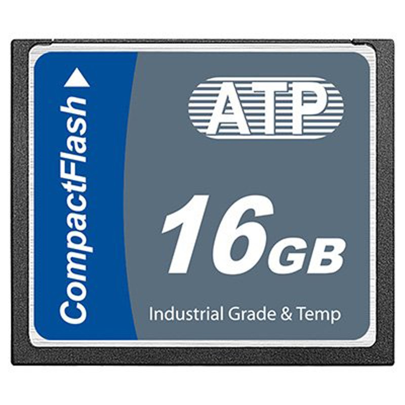 1 pcs - ATP CompactFlash Industrial 16 GB SLC Compact Flash Card