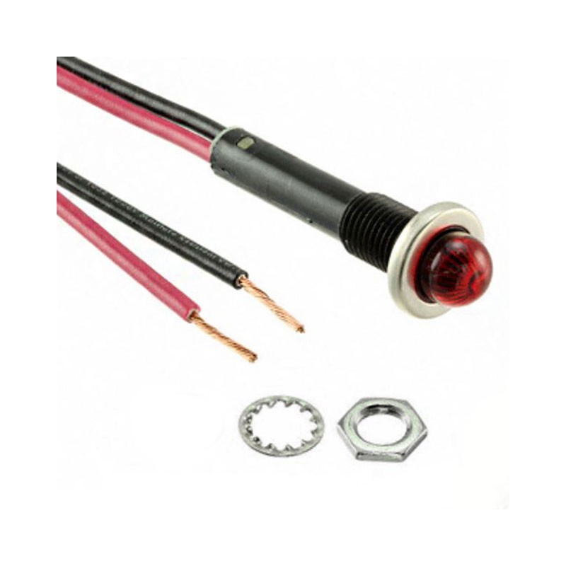 1 pcs : 75R-2211 - 125V RED NEON