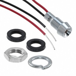 1 pcs : L60D-A28-W - PMI 5.9MM 583NM AMB 28V WT 6' LD