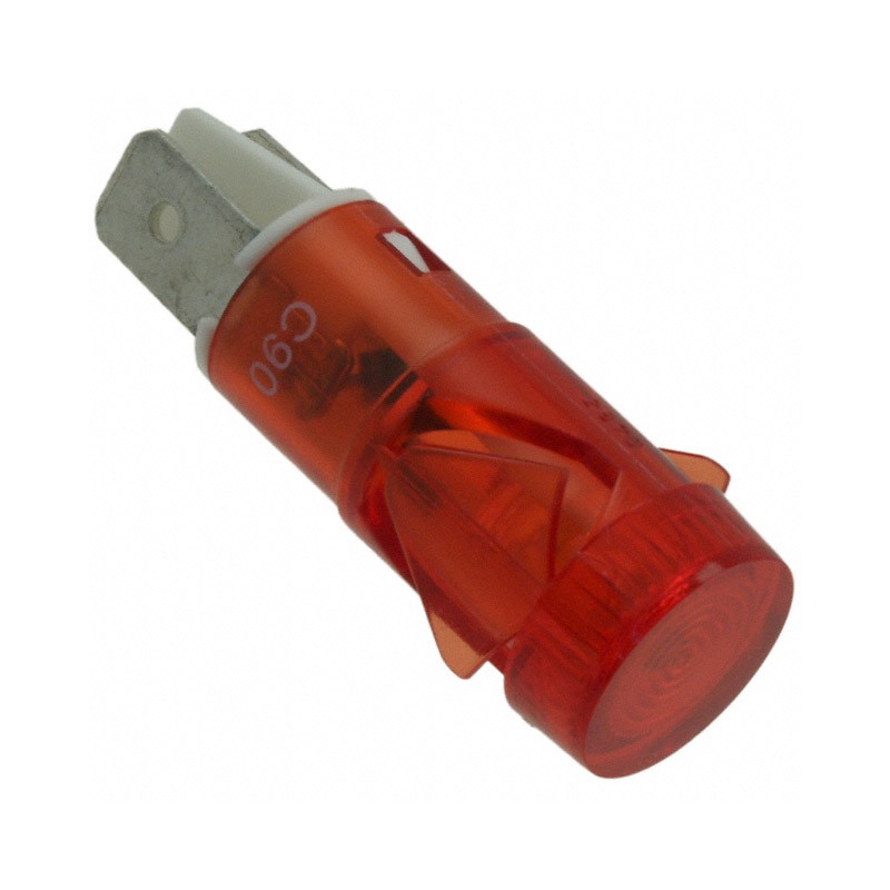 1 pcs : LE2870C5R - LED PNL MNT 125/250V RED