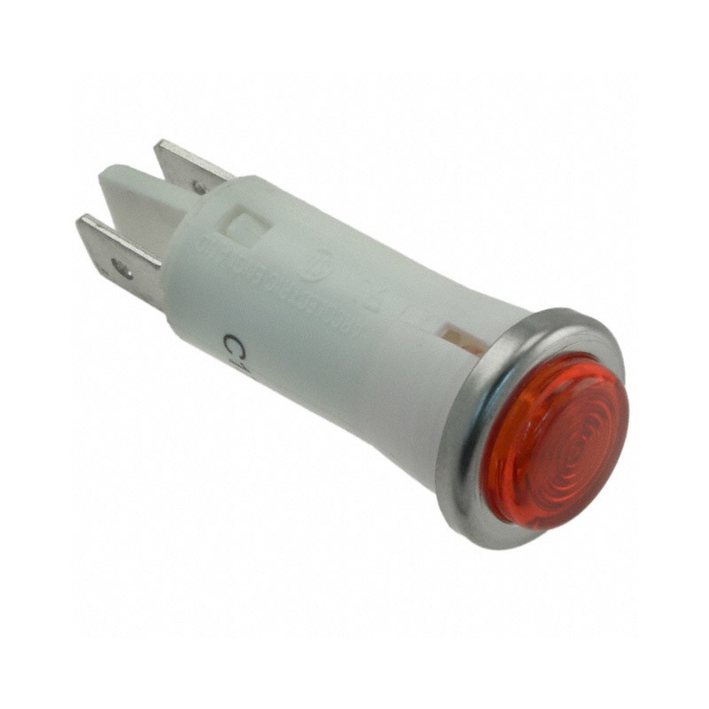 1 pcs : LE67C5R - LED PNL MNT 125/250V RED