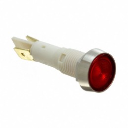1 pcs : FL1P-10NJ-4-R2V - LED RED 10MM NUT 2VAC/DC STK