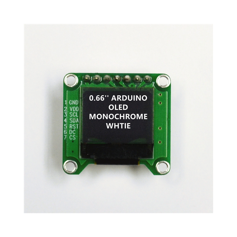 1 pcs : AOM6448A0-0.66WW-ANO - 0.66'' ARDUINO OLED WHITE 64X48