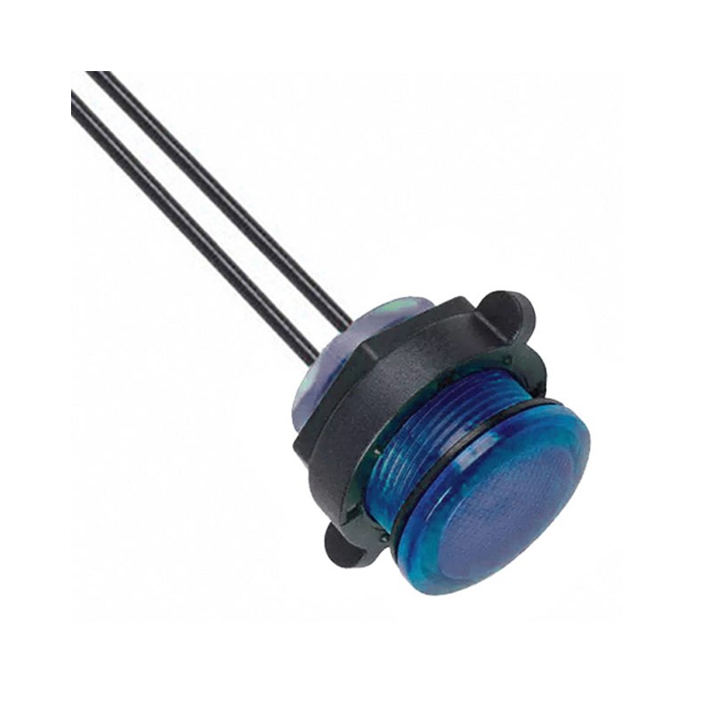 1 pcs : CNX722C600120W - LED PNL INDICATOR BLUE 120V IP67