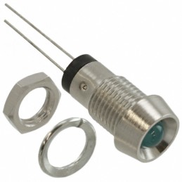 1 pcs : MPR5BWD - PNL MNT W/ WIRE 430NM 15MCD BLUE