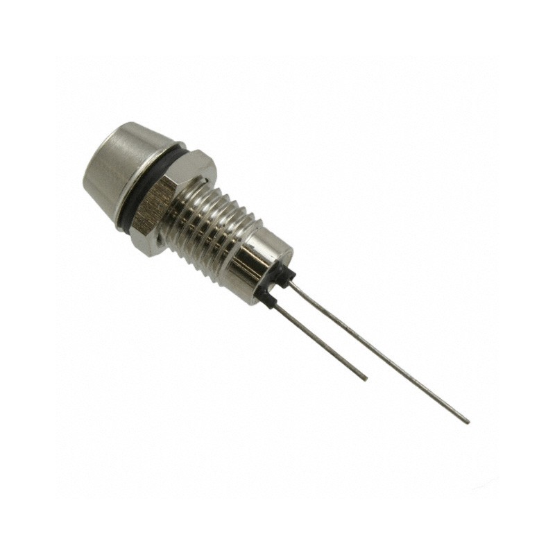 1 pcs : A-LED8-1GAAS-MR7-1 - LED 3MM GRN PNL MNT WATER PROOF