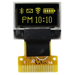 2 pcs : MCOT064032A1V-YI - 64x32 graphic TAB OLED, yellow o
