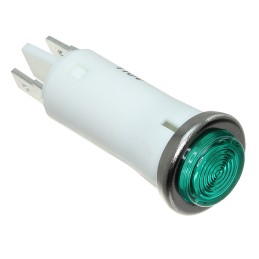 1 pcs : NL67H2G - INDICATOR LIGHT NEON 110V GREEN