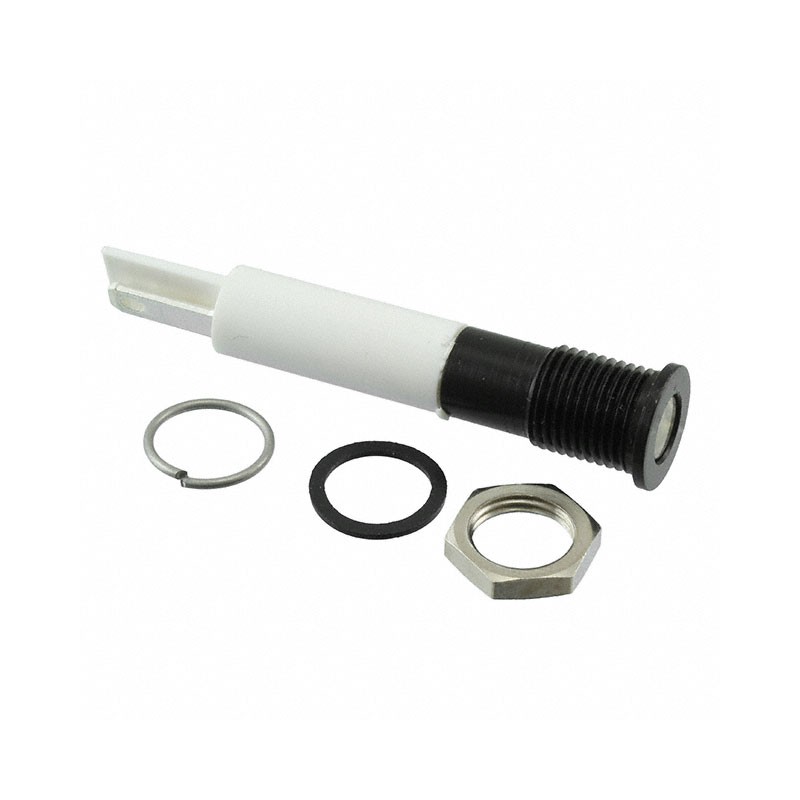 1 pcs : Q8F1BXXHW24E - 8MM FLSH BLK CHRM HYP WHT 24VDC