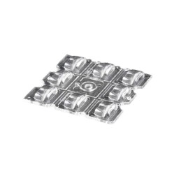 1 pcs : C15034_STRADELLA-8-T2 - LENS CLEAR ASYMMETRICAL SCREW