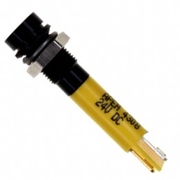 1 pcs : Q6R1BXXY24E - INDICATOR 24V 6MM RECESSED YEL