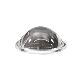 1 pcs : 3853 - CONVEX GLASS LENS WITH EDGE - 40