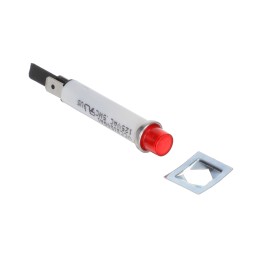 1 pcs : 2150QA1 - LAMP NEON INCAND RED PNL MNT