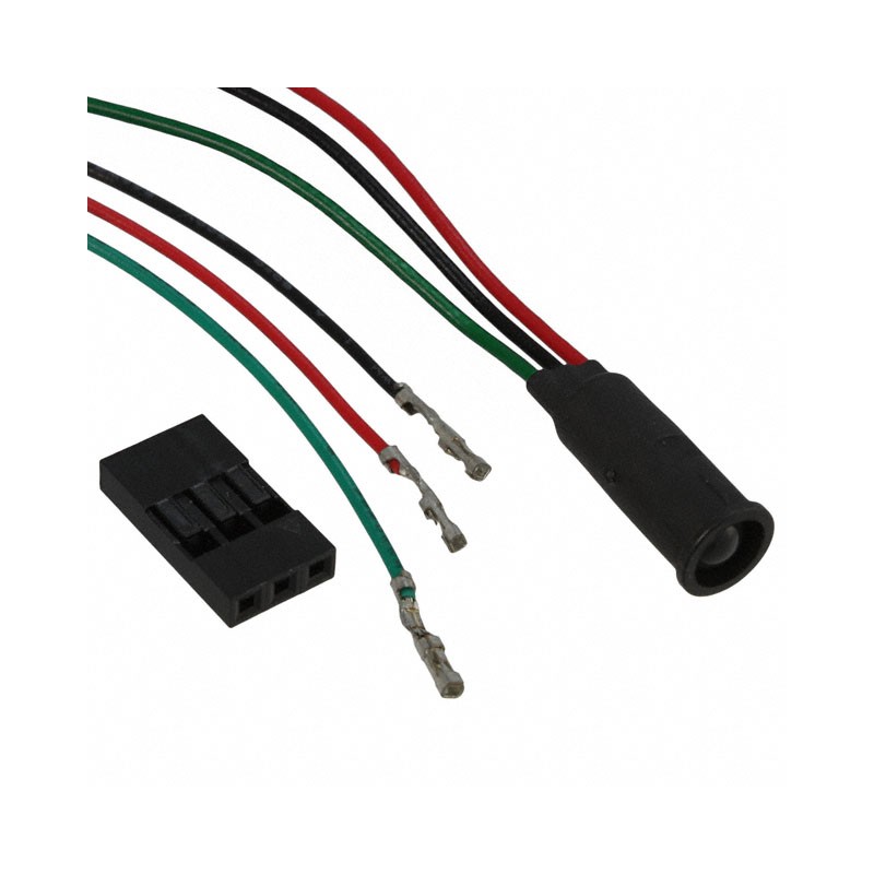 1 pcs : PM5R3-BCW12.0CC - INDICATOR LED GREEN/RED PNL MNT