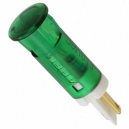1 pcs : QS101XXHG110 - INDICATOR 10MM FIXED HI GRN 110V