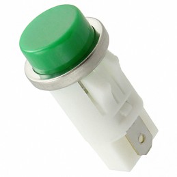 1 pcs : 1090QC5-28V - LAMP GREEN 1/2' HOLE PNL MNT