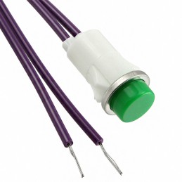 1 pcs : 1090C5-28V - INDICATOR INCAND GREEN PANEL MNT