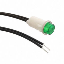 1 pcs : 1052C5 - NEON PANEL IND GREEN 105V-125V