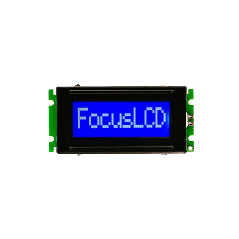 1 pcs : C81B-BW-XW65 - 8X1 STN BLUE CHARACTER LCD