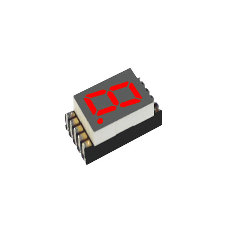 1 pcs : DSM7UA30101 - DISPLAY 7-SEG 0.3' SGL RED 10SMD
