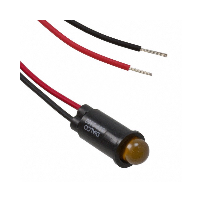 1 pcs : 5590302023F - LED PMI SNAP-IN YLW PVC FREE