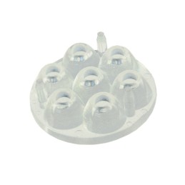 1 pcs : C10586_NIS83-MX-7-WW - LENS CLEAR 54DEG/62DEG WIDE ADH