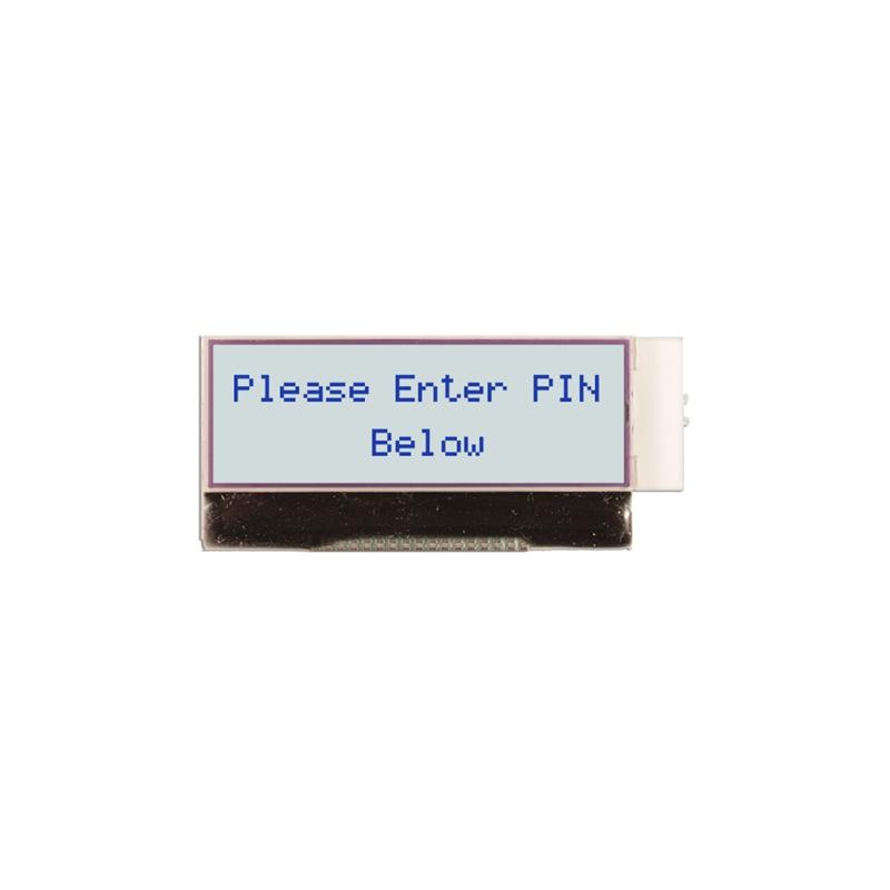 1 pcs : NHD-C0216CU-FSW-GBW-3V3 - LCD MOD 32DIG 16X2 TRANSFLCT WHT