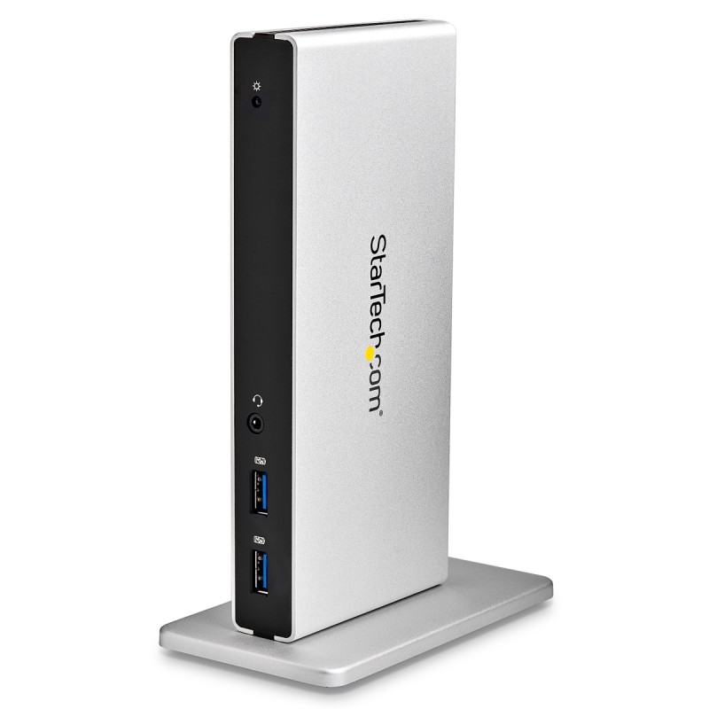 1 pcs - StarTech.com Dual Monitor USB 3.0 Docking Station with DVI, HDMI, VGA - 5 x USB ports, USB A, USB B